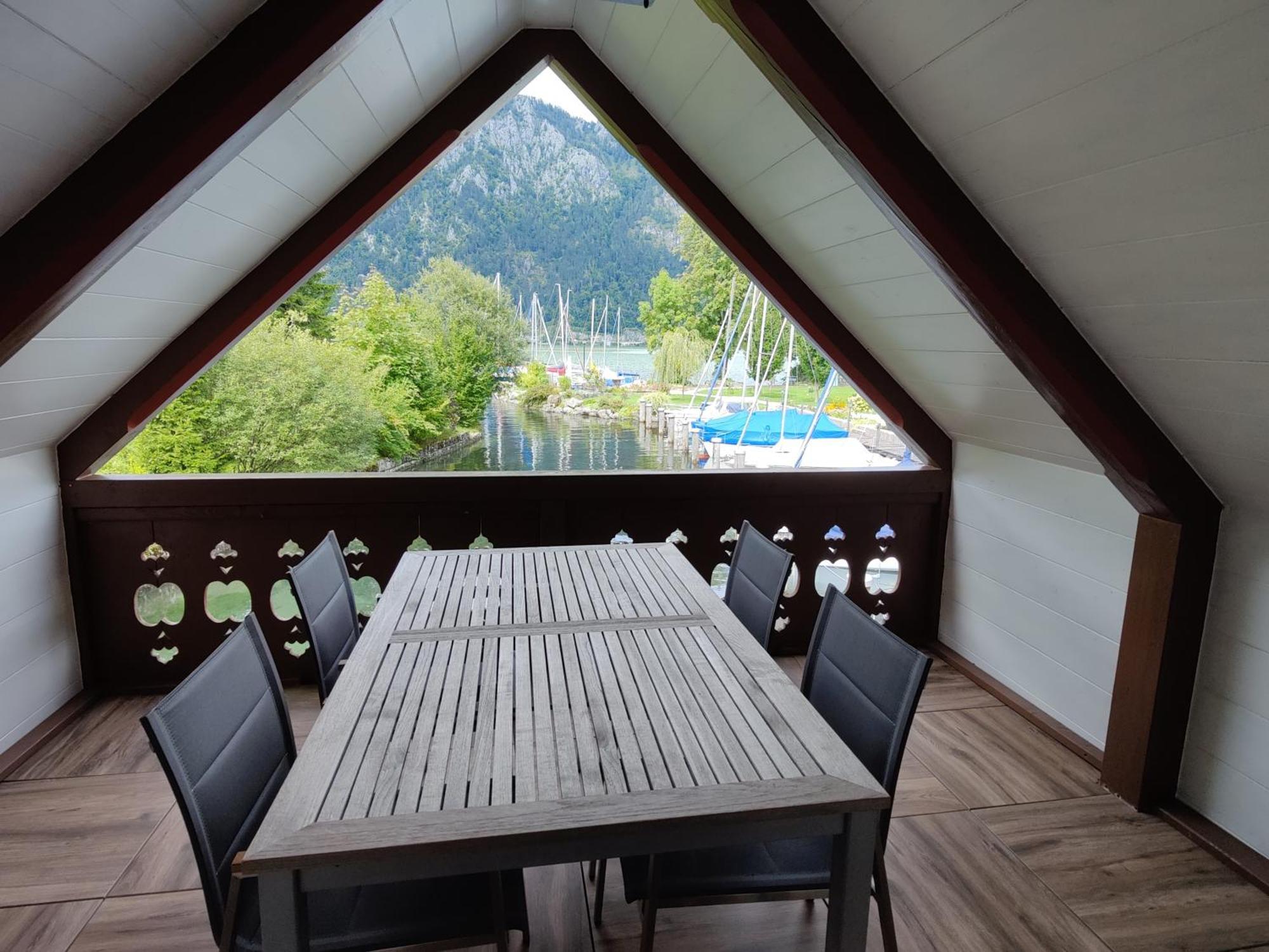 Wohnen Am See Villa Schroetter Direkt Am Traunsee Rindbach Dış mekan fotoğraf