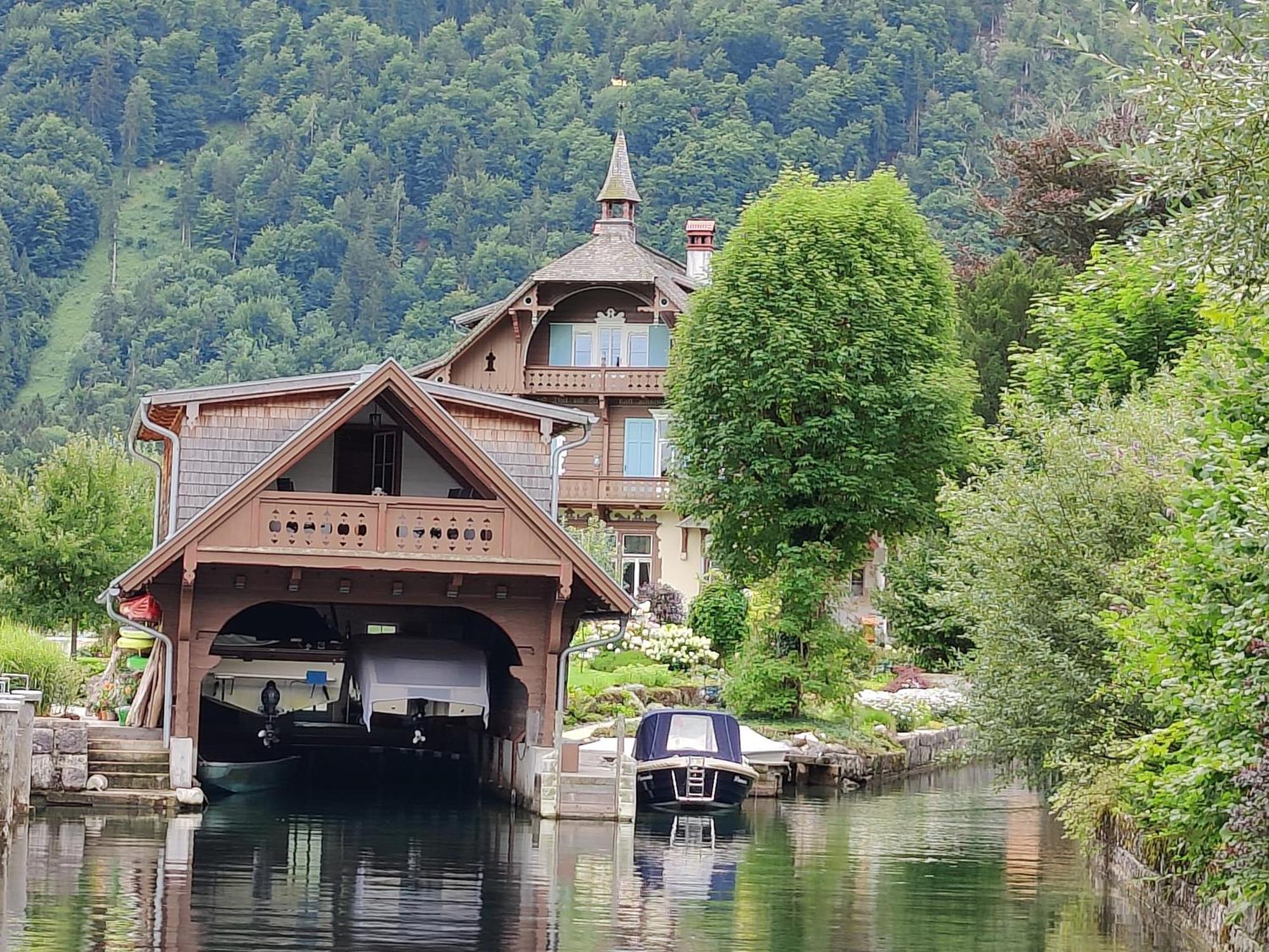 Wohnen Am See Villa Schroetter Direkt Am Traunsee Rindbach Dış mekan fotoğraf